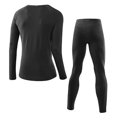 Превью  Комплект термобелья LOEFFLER Transtex Merino M Black